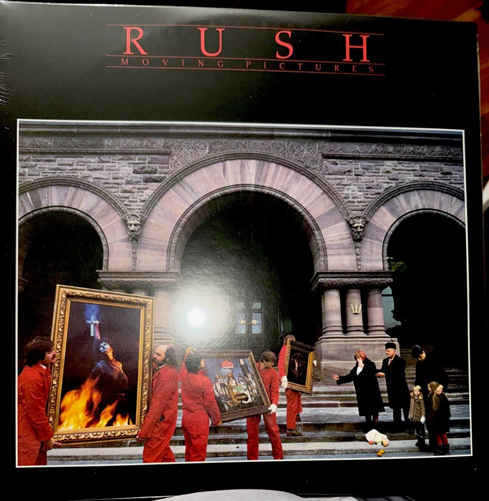 Rush , Moving Pictures , 2015 Mercury Press. New Sealed Cond. Red Vinyl ! Rare!!
