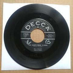 BILL HALEY AND HIS COMETS The Saints Of Rock N Roll 45 7″ POP ROCK Vinyl 1956