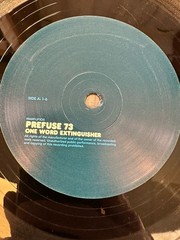 Prefuse 73 One Word Extinguisher 2LP Vinyl 12” WARP Records 2003 WARPLP105