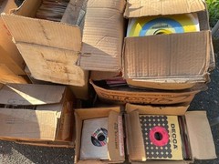 45 rpm Lot (50) Random Jukebox 7″ Vinyl Records Rock Pop Soul Country 45’s