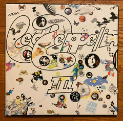Led Zeppelin – III LP Atlantic SD 7201 1977 Club Pressing Working Wheel