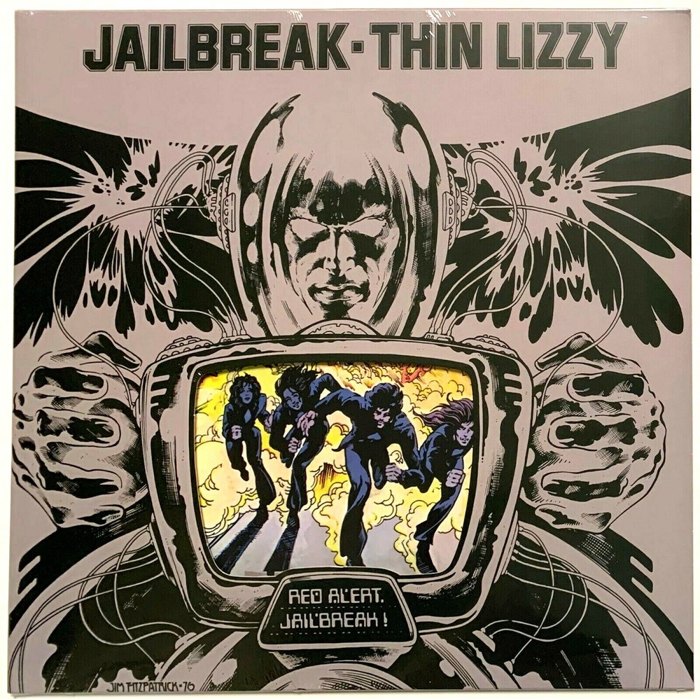 Thin Lizzy Jailbreak [Current Pressing] LP Vinyl Record Album Sealed Jail Break