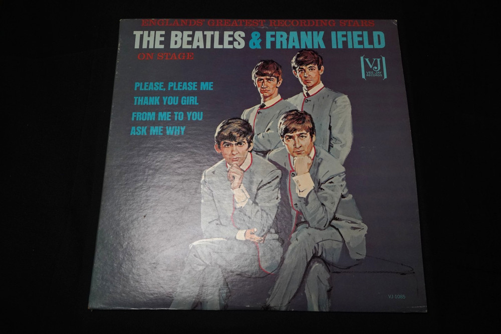 The Beatles & Frank Ifield On Stage Mono ORIGINAL PORTRAIT COVER NEAR MINT VINYL