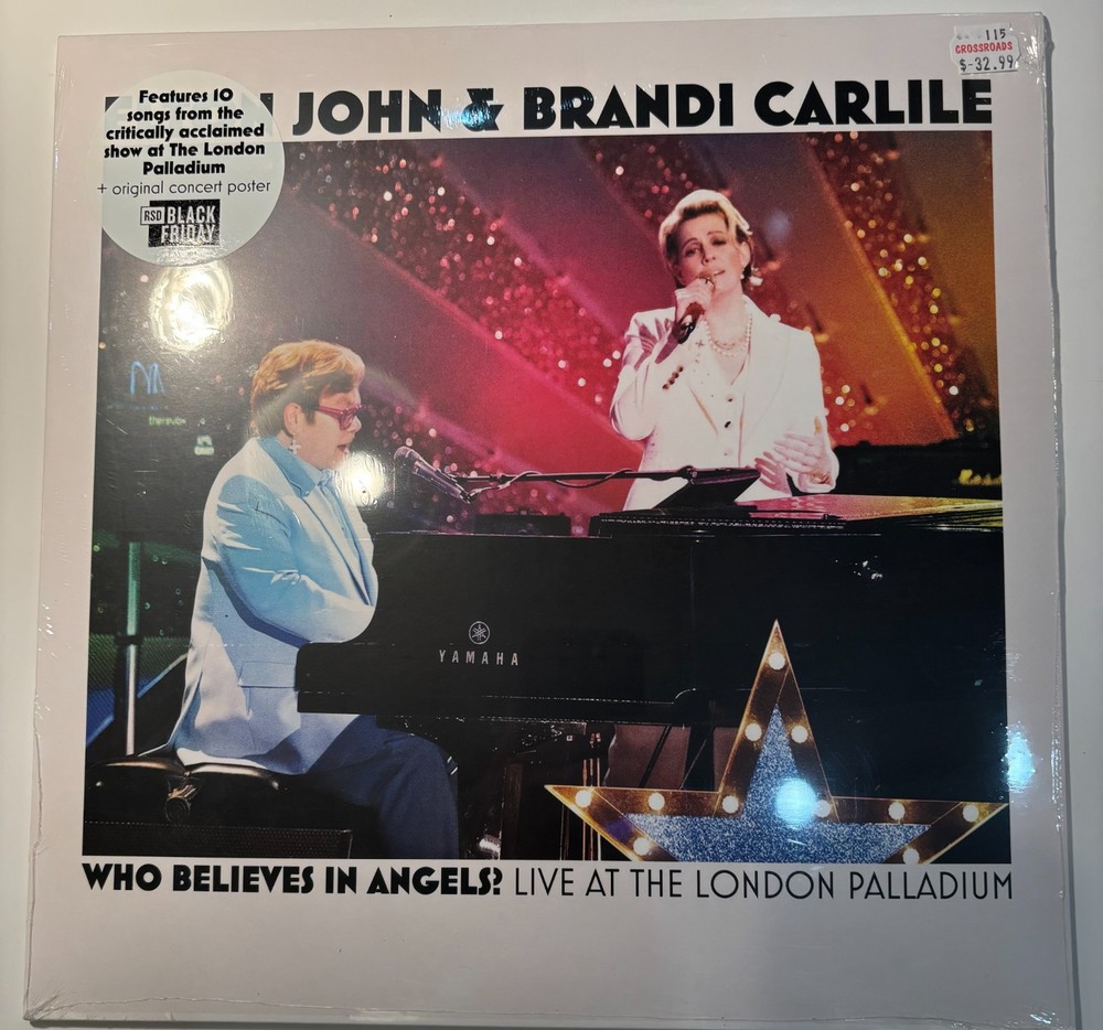 Elton John/Brandi Carlile Live London RSD 2025 Black Friday Who Believes Angels