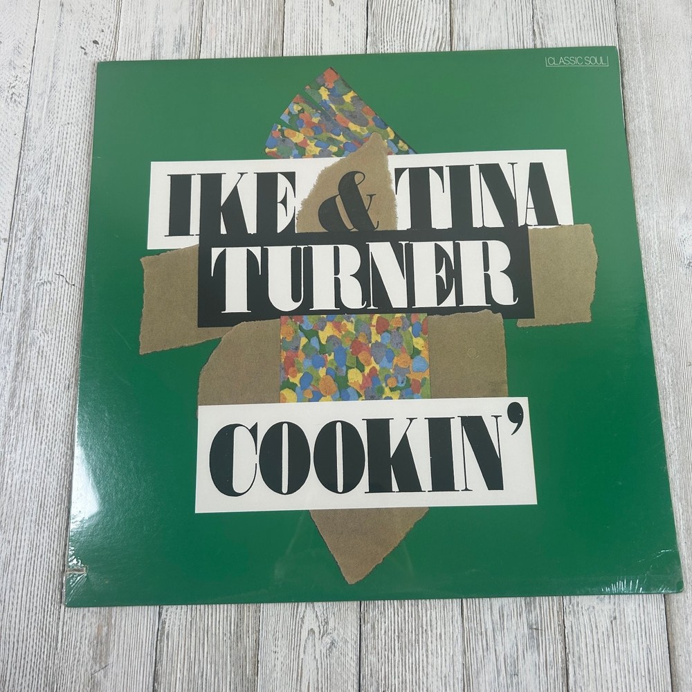 Ike & Tina Turner – Cookin‘ LP Record 1982 Classic Soul R&B 33 RPM