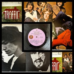 TRAFFIC Self Titled LP (UK 1968 1st Press, Pink Bullseye Island, ILPS 9081T) VG+