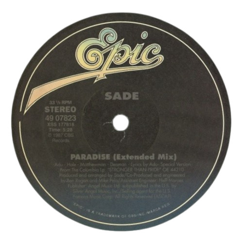 Sade – ‚Paradise‘ 12″