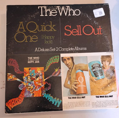 The Who-A Quick One & Sell Out-1980-MCA2-4067-2 LP-Vinyl Records