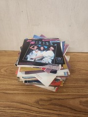 Lot Of 75 45’s Records Jukebox 7″ 45 rpm Mixed Genres 70’s 80’s rock pop western