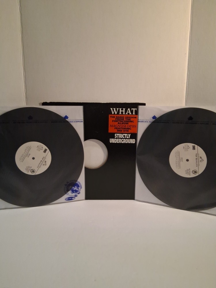 1994 – TOP QUALITY – WHAT (REMIX) – PMD / PROMO NM+ – EPMD CONTAINS ( 2 LP’S )