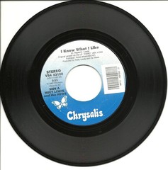 HUEY LEWIS & THE NEWS-I KNOW WHAT I LIKE-45 RPM-ROCK-CHRYSALIS VS4 43106-1987-NM