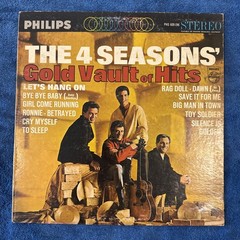 THE 4 SEASONS:The 4 Seasons Gold Vault Of Hits Phillips PHS-600-196 1965 VG-/G