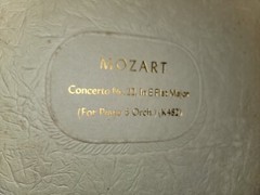 Mozart Concerto #22 K482 Four Album Collection Victor Musical Masterpiece