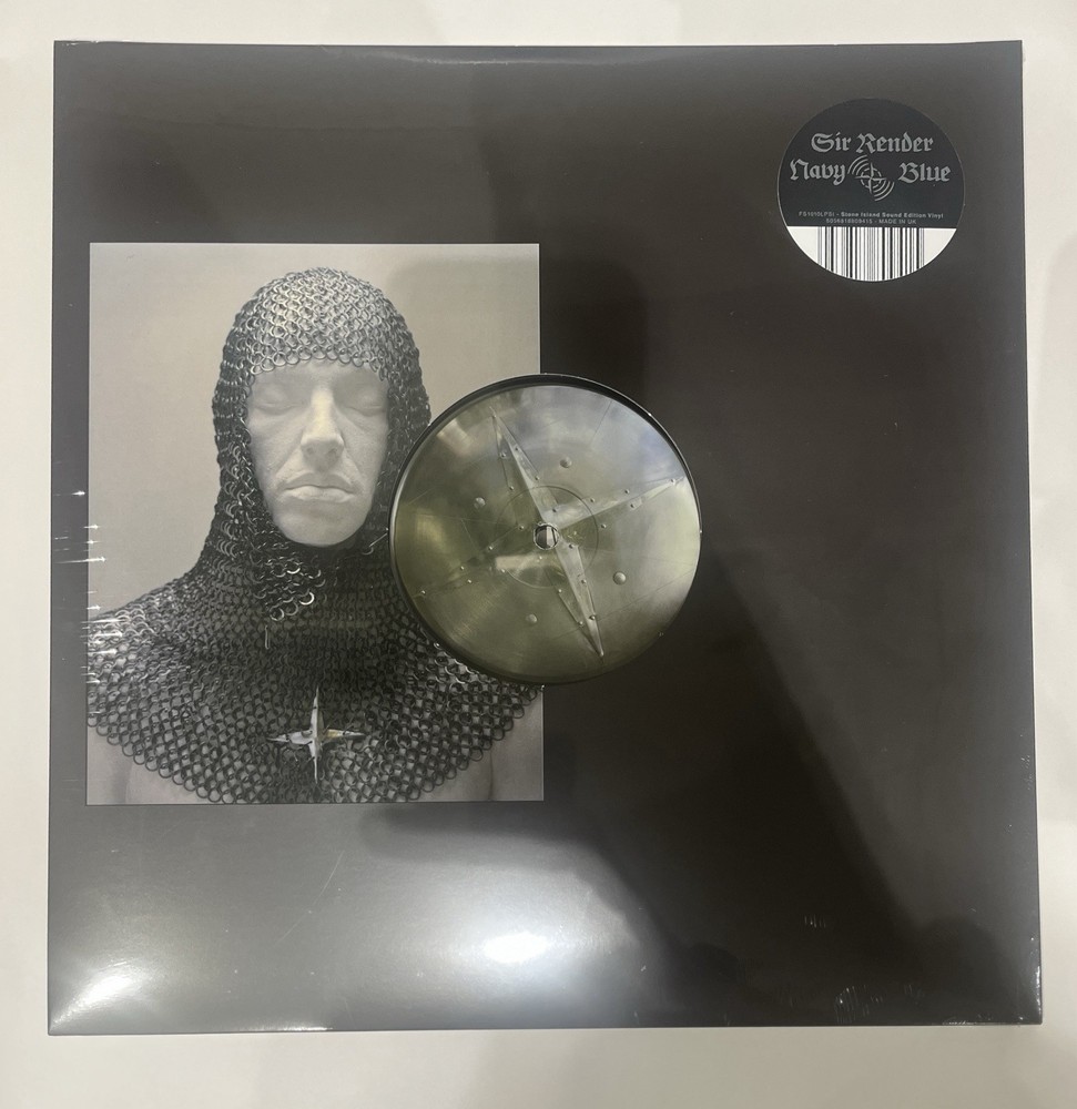 Navy Blue Sir Render Stone Island Sound Vinyl