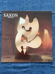 Saxon – Destiny LP VINYL HARD ROCK HEAVY METAL 1988 LP, Album