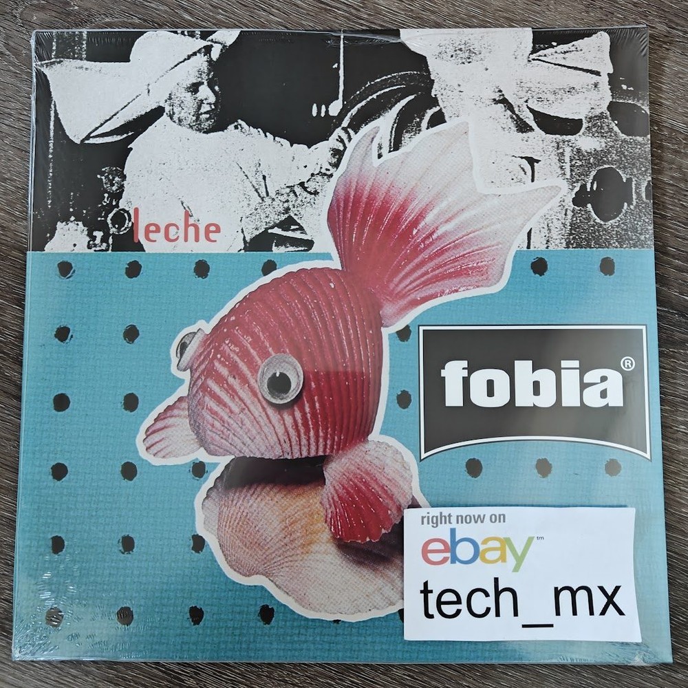 Fobia – Leche [Vinyl] [LP] [Color Rojo] NEW FREE FAST USA Shiping caifanes