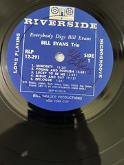 Everybody Digs Bill Evans Trio 1959 Riverside OG Mono Philly Joe Jones Sam Jones
