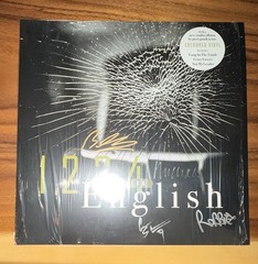 Signed Modern English 1234 Colored Vinyl LP 4AD 2024 Post-Punk Rock 4AD0048LP