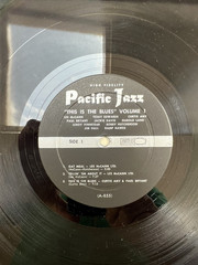 This Is The Blues, Vol. 1 by Various (Vinyl, 1960, Pacific Jazz)