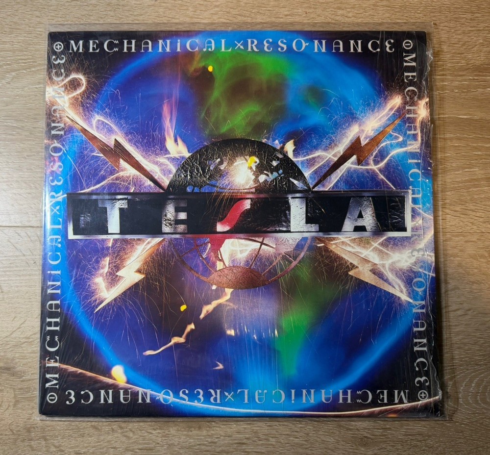 Tesla Mechanical Resonance Vinyl 1986 Geffen GHS 24120 OG LP