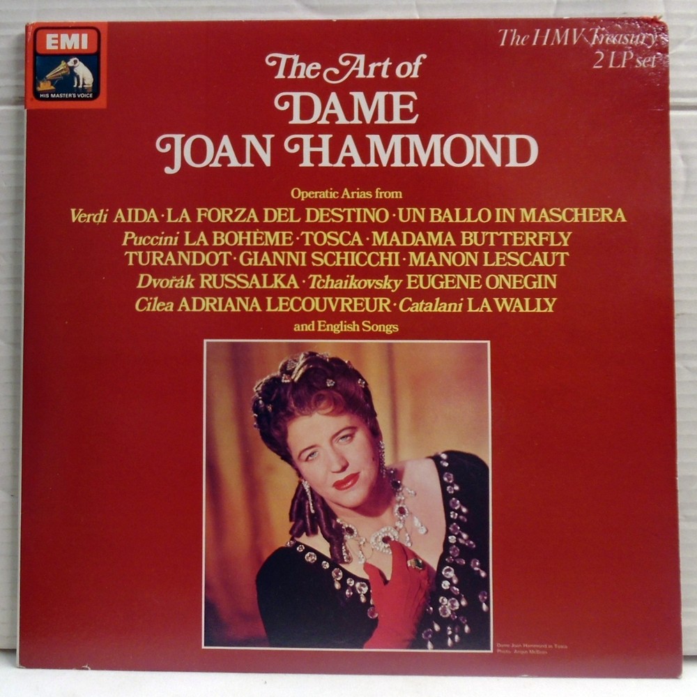 Dame Joan Hammond – vinyl 2 LP set HMV RLS 2900143