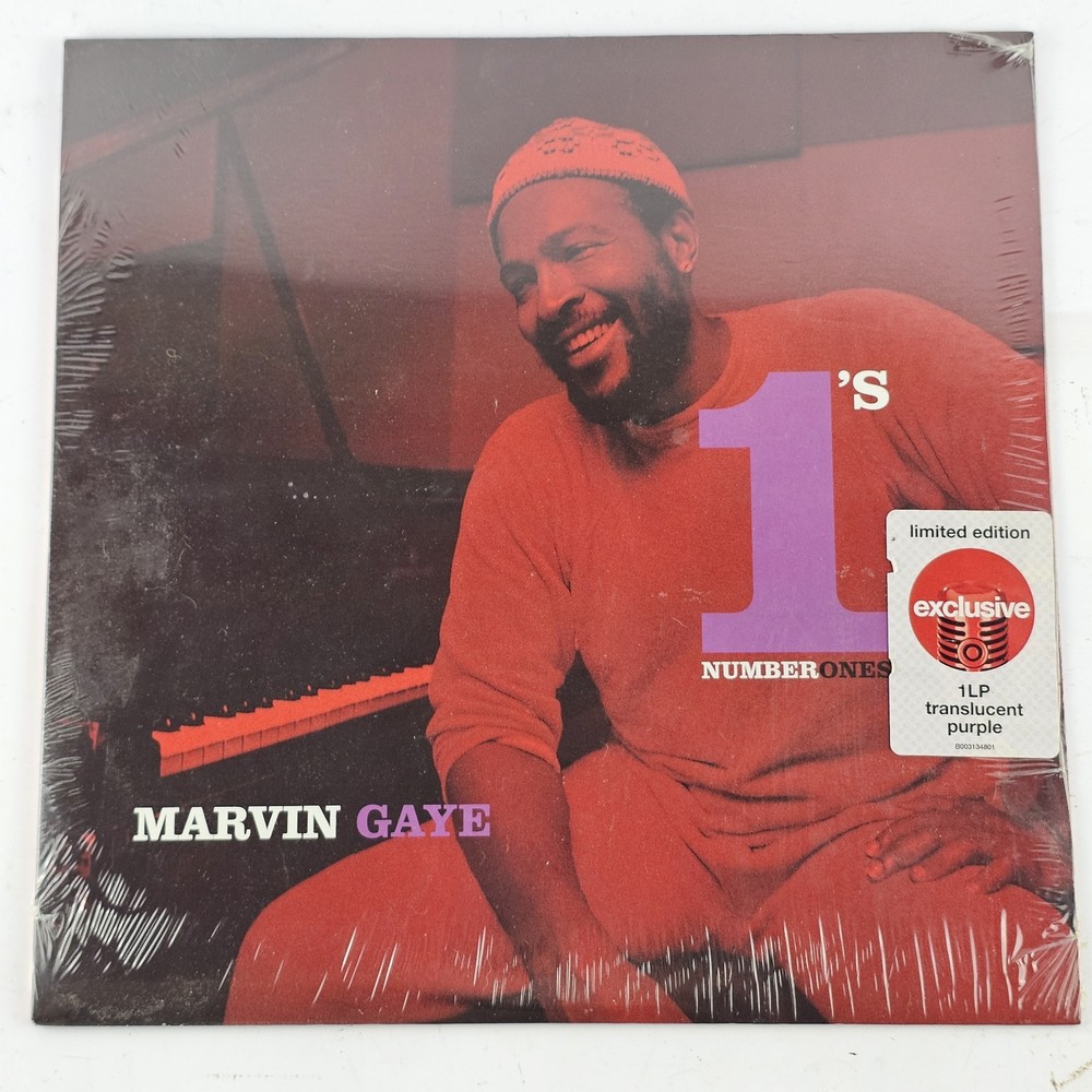 Marvin Gaye ¨Number 1’s¨ Reissue Limited Edition Translucent Purple LP/Vinyl New