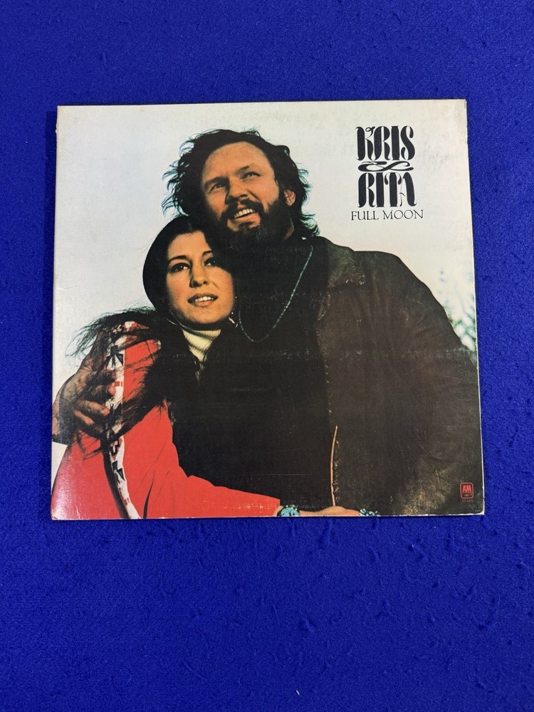 Kris & Rita ‎– Full Moon Vinyl, LP 1973 A&M Records ‎– SP-4403 VG+