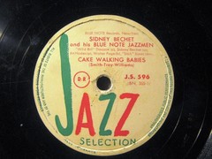 SIDNEY BECHET BLUE NOTE JAZZ MEN Cake Walking Babies/ TIGER RAG Jazz VOGUE