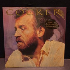 JOE COCKER Cocker VINYL LP 1986 CAPITOL ST-12394 with You can leave your hat on