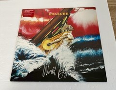ERASURE LTD EDITION RED VINYL „WORLD BEYOND“ LP SEALED NEW