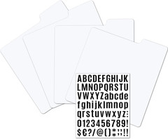 12 Inches LP Divider with Alphabet Labels, 12″ 33 RPM Record Divider, Vinyl Reco