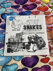 Hot Snakes – “Automatic Midnight” Orange Vinyl (2018 Reissue + Stickers) Sub Pop