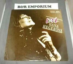 Hana Hegerova – Live – (1990 Import-Czech Republic Supraphon Records) – Used LP