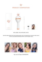 RED VELVET OFFICIAL LIGHT STICK Ver.2/Strap,Card,Tracking Code FANLIGHT MD GOODS
