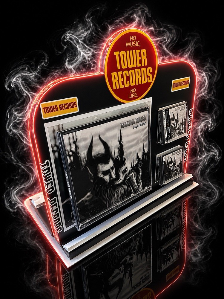 Electric Wizard Dopethrone – Tower Records Lp/Cd In-Store Display