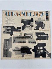 Add-A-Part Jazz LP COLUMBIA CL 908 MONO DG DJ PROMO 1956 w sheet music
