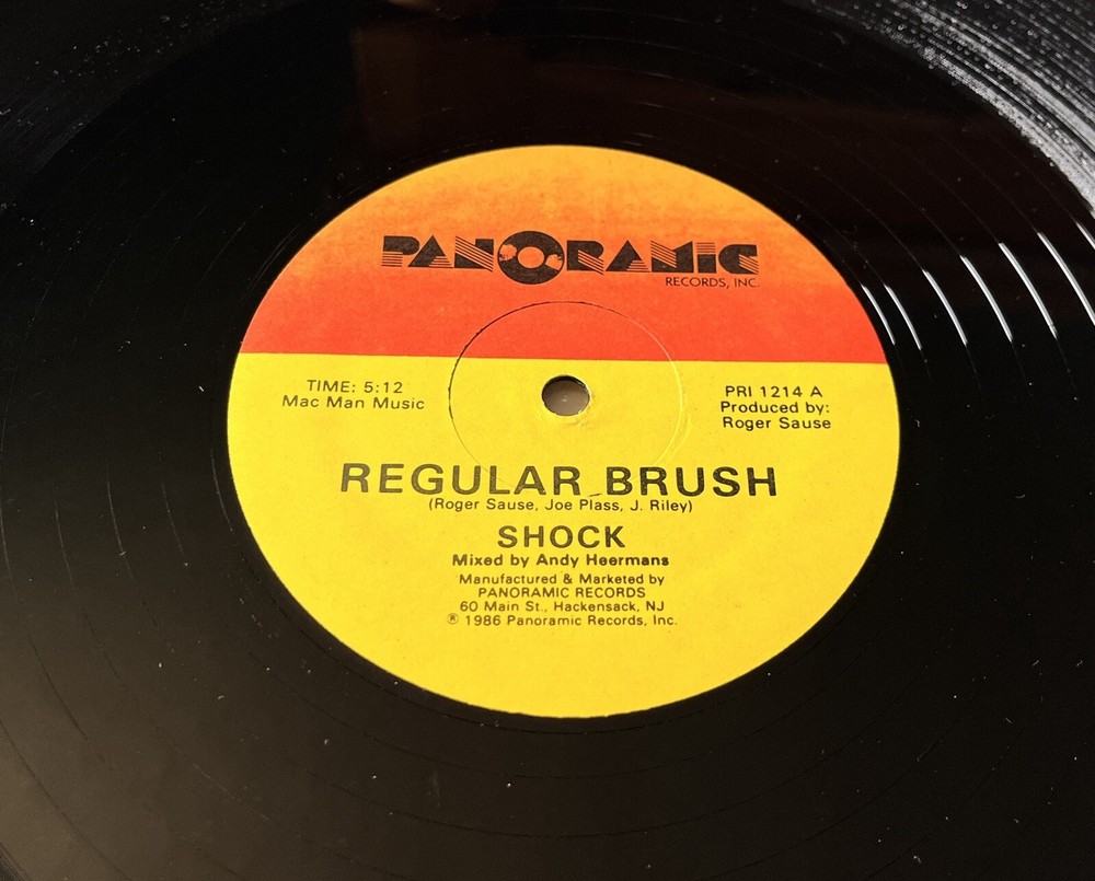 Shock / Portland~Regular Brush 12” Single~Funk/Disco~Electronic~Quick Shipping