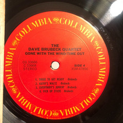Dave Brubeck Quartet Gone With The Wind And Time Out 2x Lp in shrink w hype stic