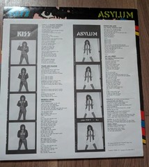 Kiss – Asylum Vinyl Record LP