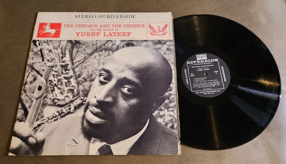 Yusef Lateef Centaur & Phoenix Riverside RLP 9337 Vinyl Record LP EX/VG+