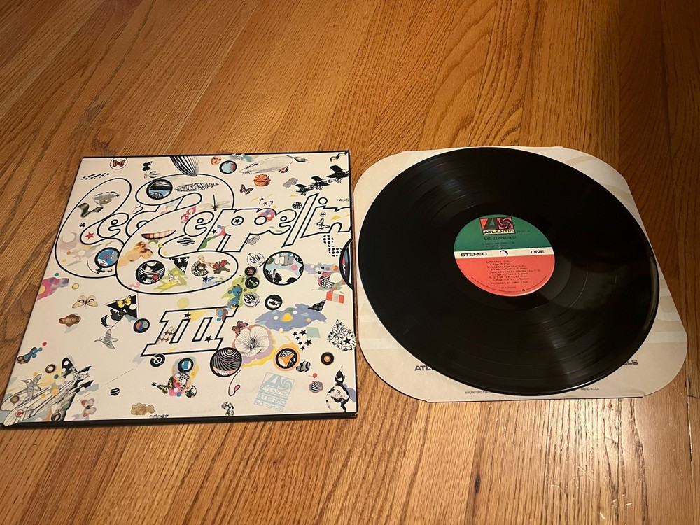 Led Zeppelin – Led Zeppelin III LP Record SD19128 Working Dial EX/EX Top Copy