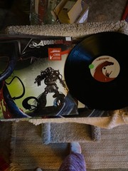 Preowned Vinyl LP Hip Hop Instrumental The Inside Presents Audiocide ie. Merg