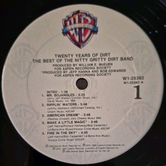 NITTY GRITTY DIRT BAND „Twenty Years Of Dirt“ Vinyl LP Warner Bros. 25382-1