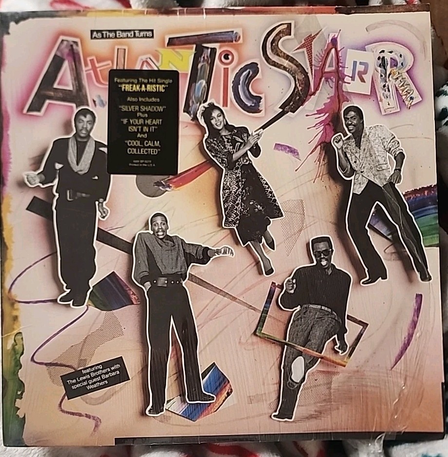ATLANTIC STARR – AS THE BAND TURNS – A&M RECORDS LP