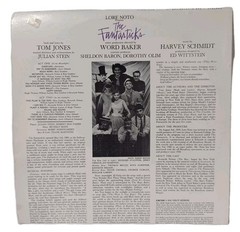 The Fantasticks Original Cast Album Vinyl Record 1960 MGM Records VG+ / VG+