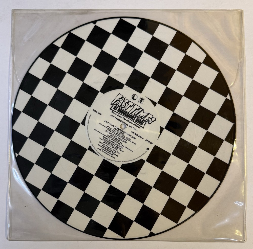 FAST TIMES AT RIDGEMONT HIGH **Sealed** 1982 PROMO LP Picture Disc OINGO BOINGO