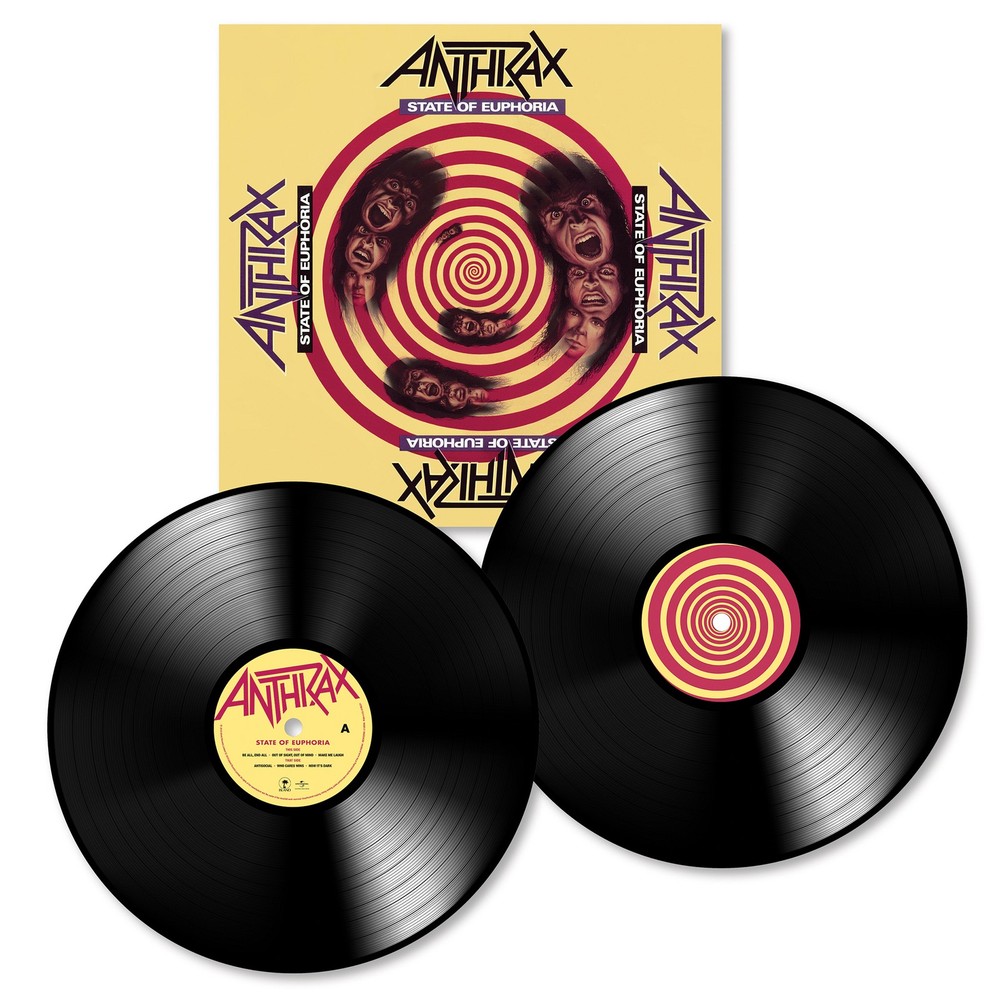 Anthrax State of Euphoria (Vinyl) 30th Anniversary 12″ Album