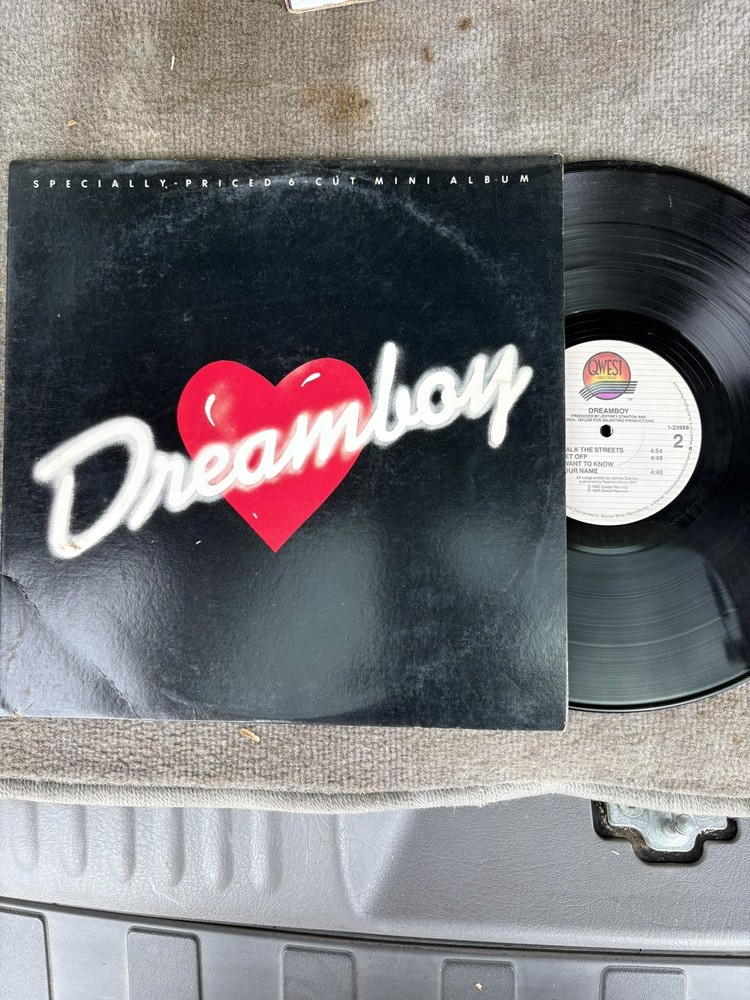 DREAMBOY – SELF TITLED – R&B SOUL LP RECORD QWEST 1983