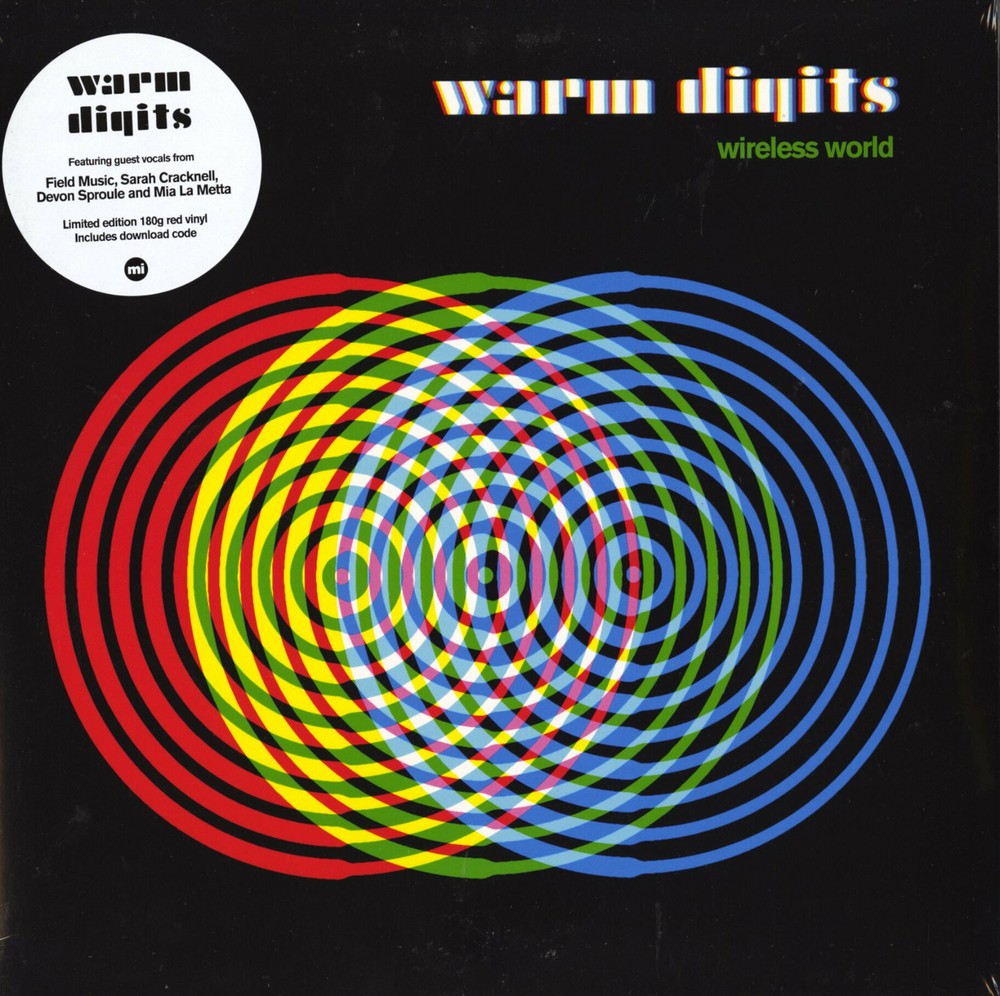 Warm Digits – Wireless World – Ltd Ed, 180 Gram, Red Colored Vinyl, 2017, New