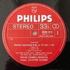 PHILIPS 6769 059 2LP Haydn: Violin Concerto, Salvatore Accardo